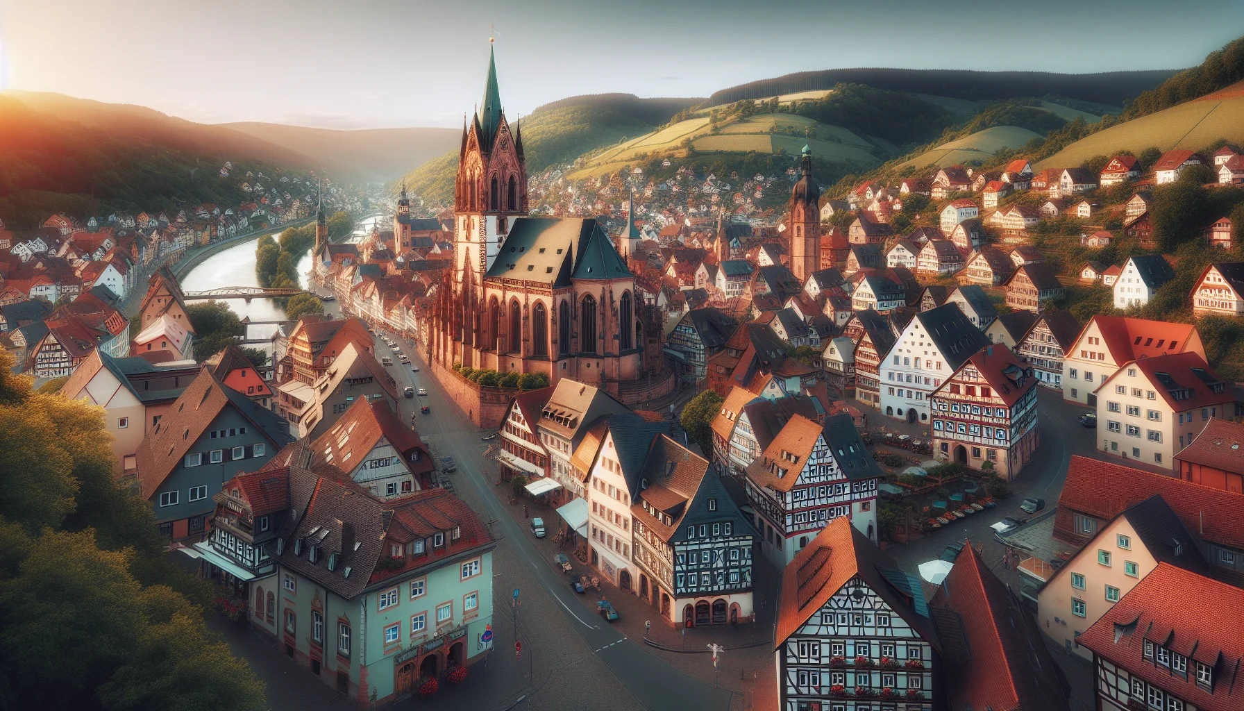 Stadtbild von Horb (Kernstadt)