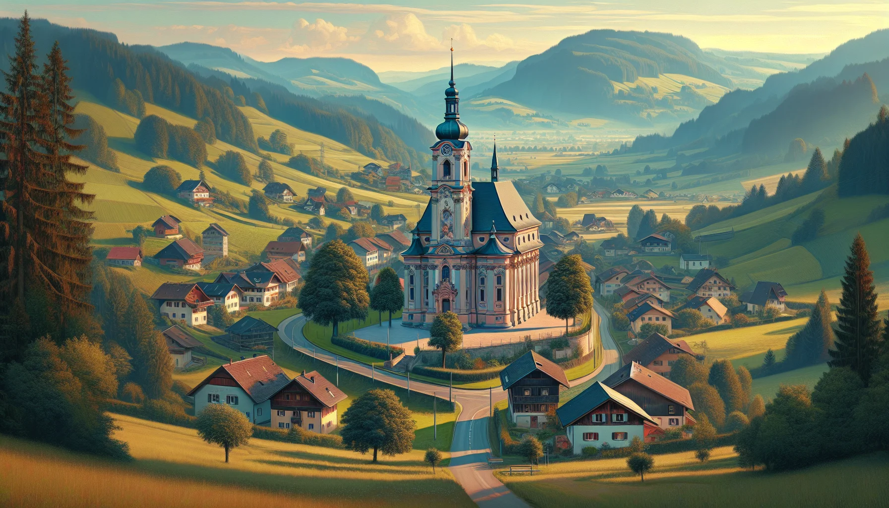 Stadtbild von Horgenzell