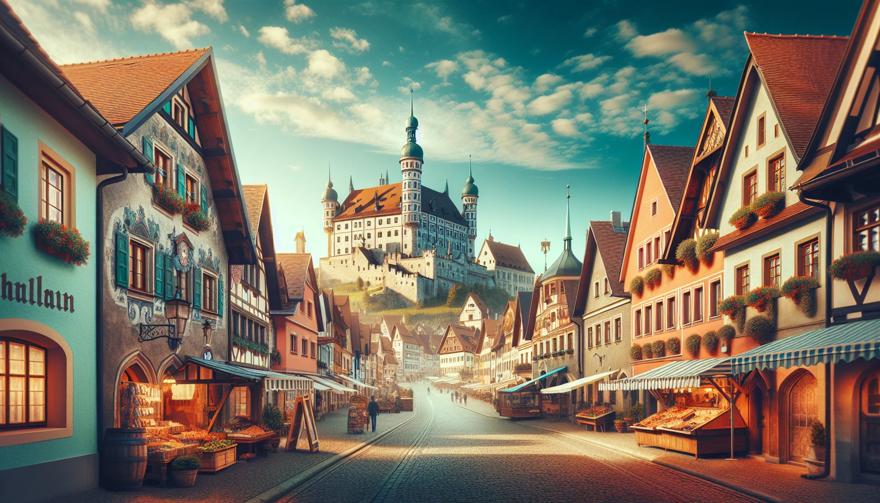 Stadtbild von Ichenhausen