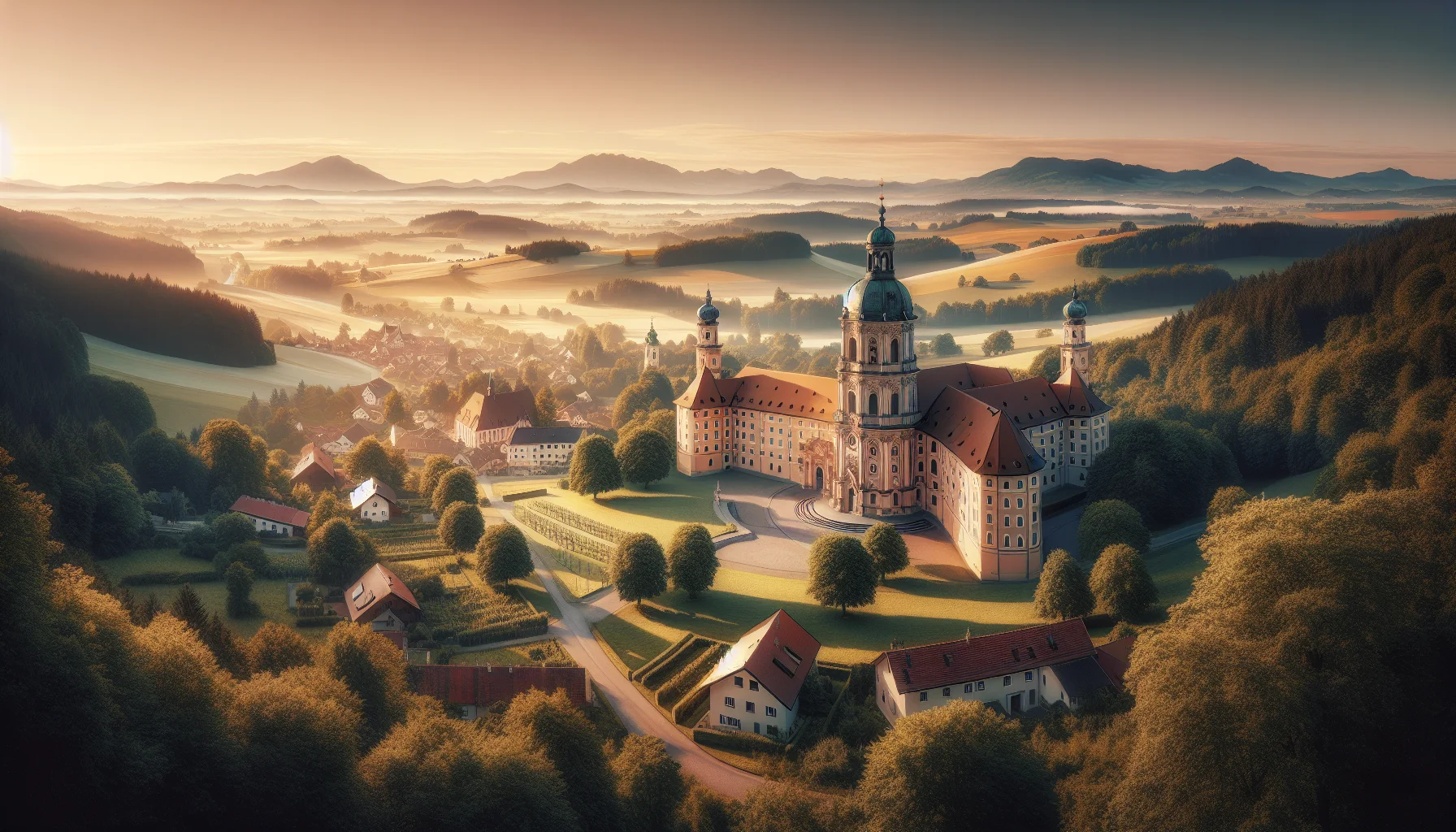 Stadtbild von Irsham