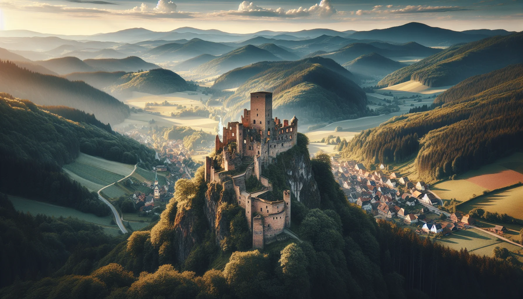 Stadtbild von Kandern