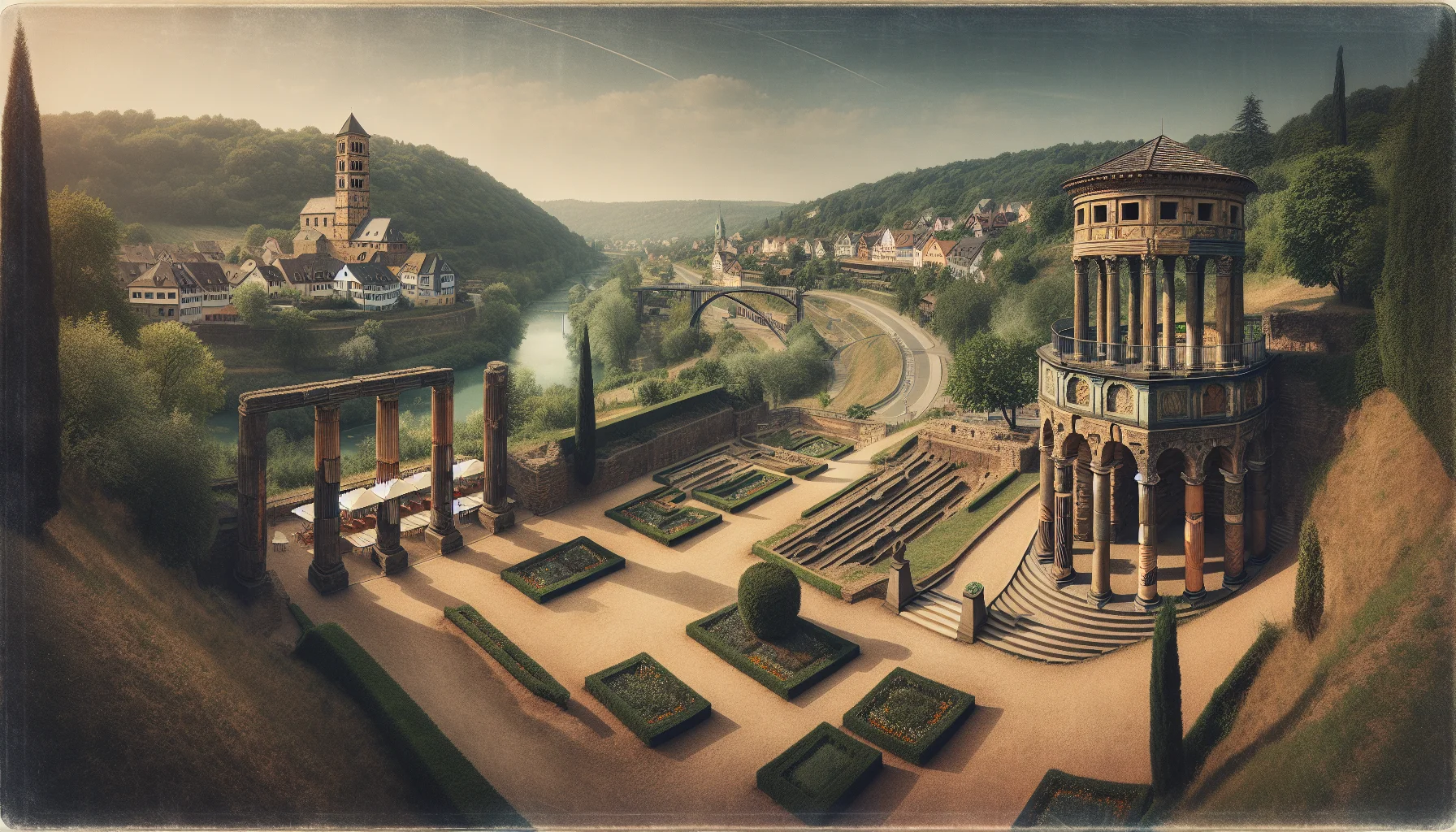 Stadtbild von Köngen