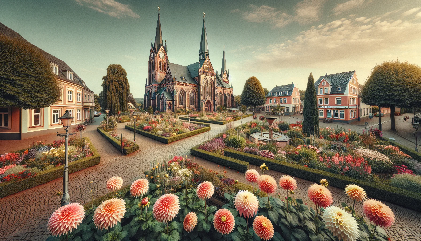 Stadtbild von Legden