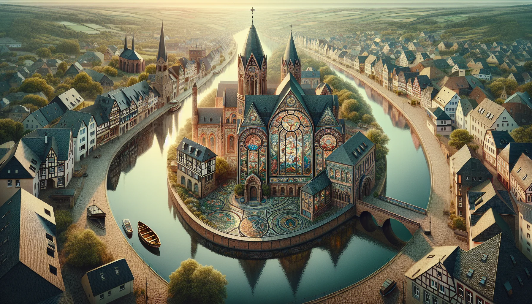 Stadtbild von Linnich