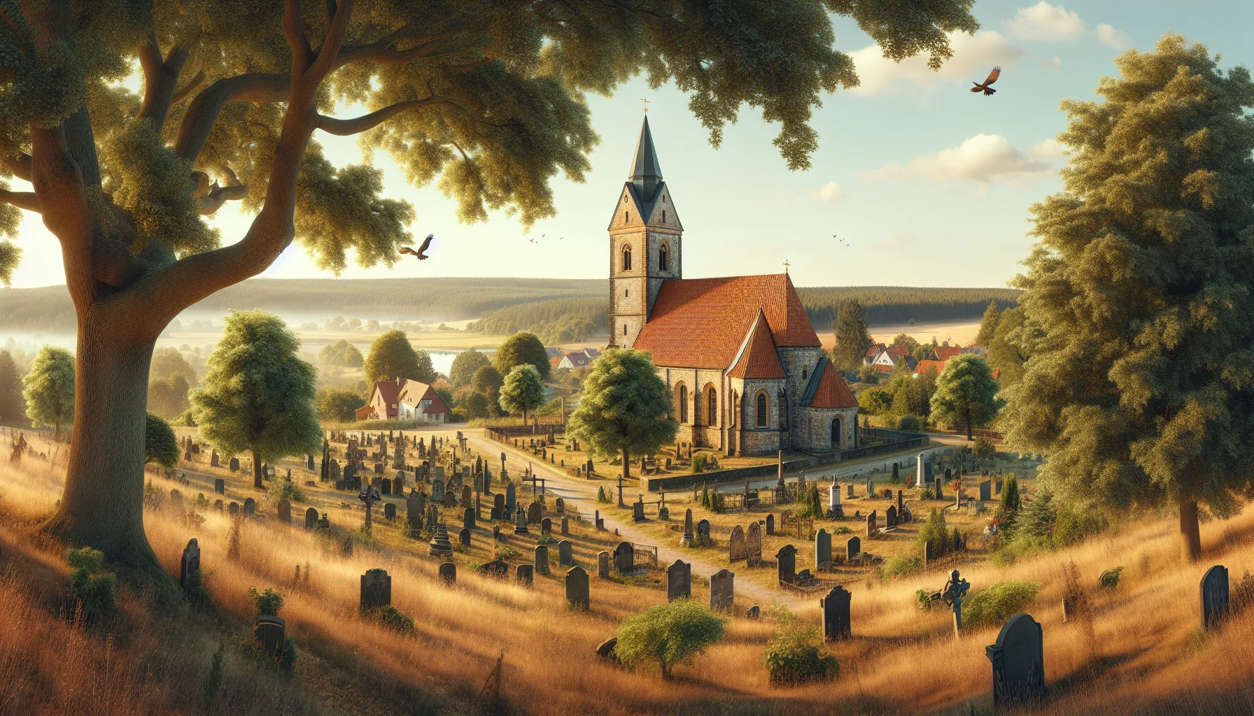 Stadtbild von Linthe