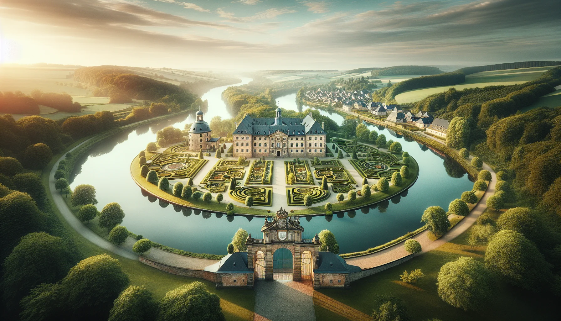 Stadtbild von Lippetal