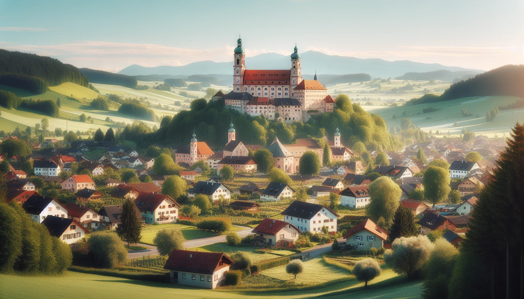 Stadtbild von Mallersdorf-Pfaffenberg