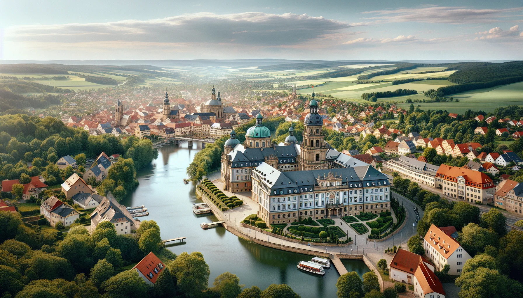 Stadtbild von Meiningen