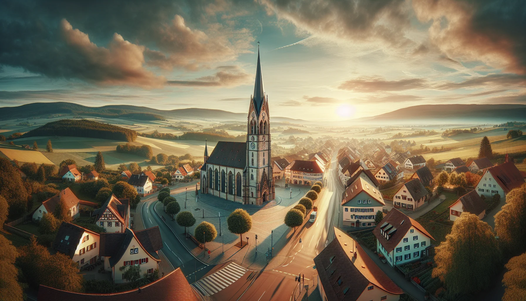 Stadtbild von Merklingen