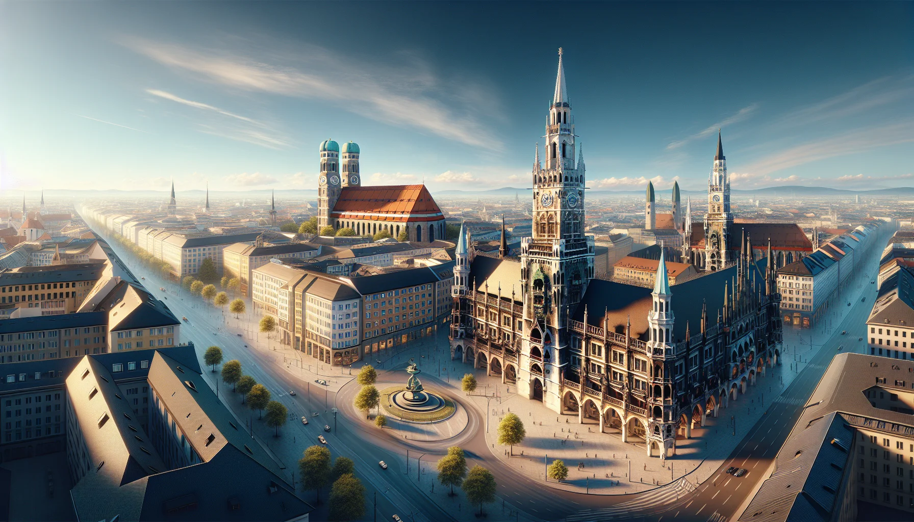 Stadtbild von München