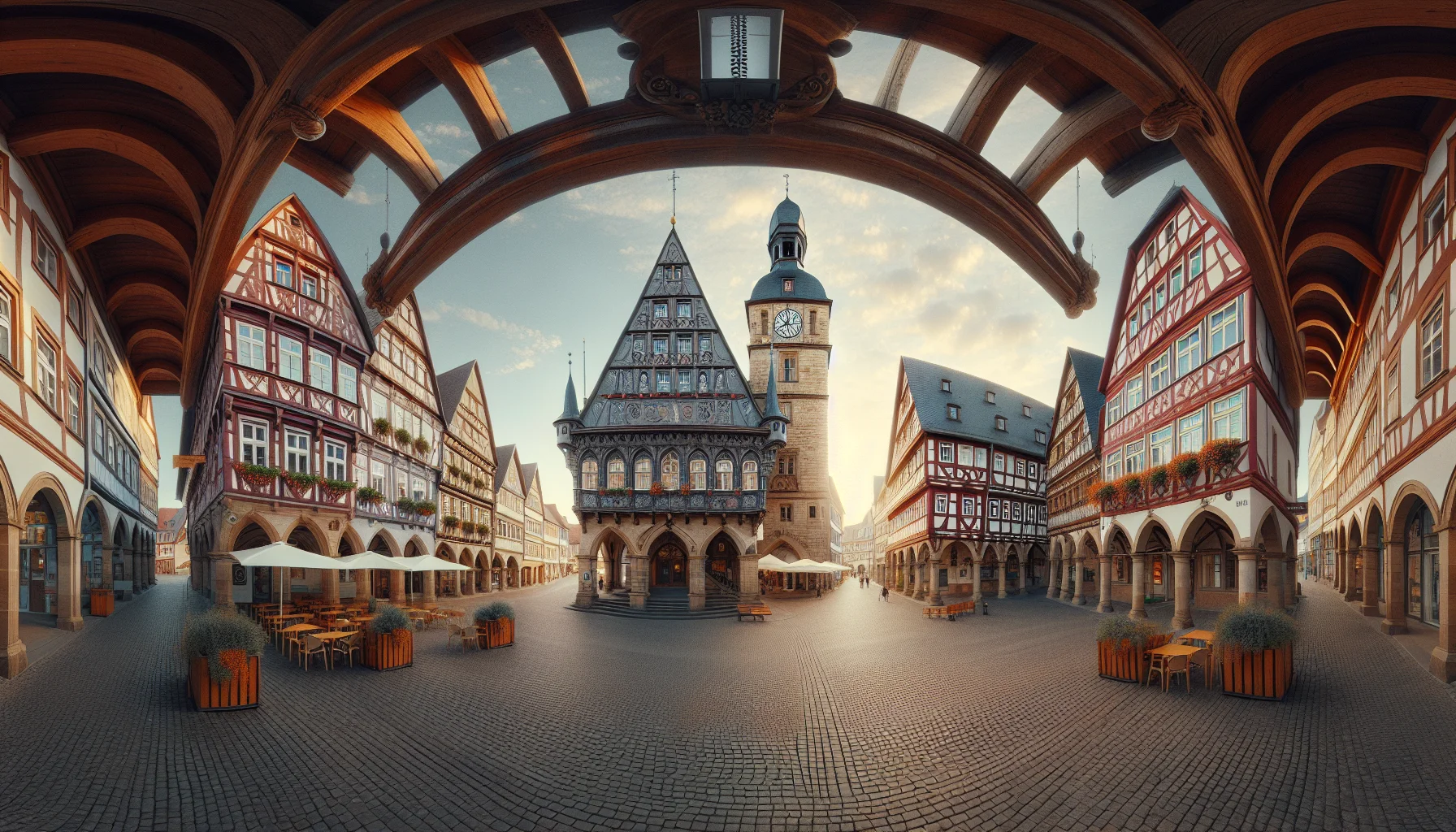 Stadtbild von Nidderau