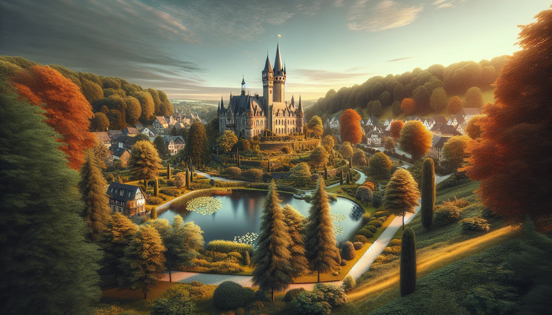 Stadtbild von Nümbrecht