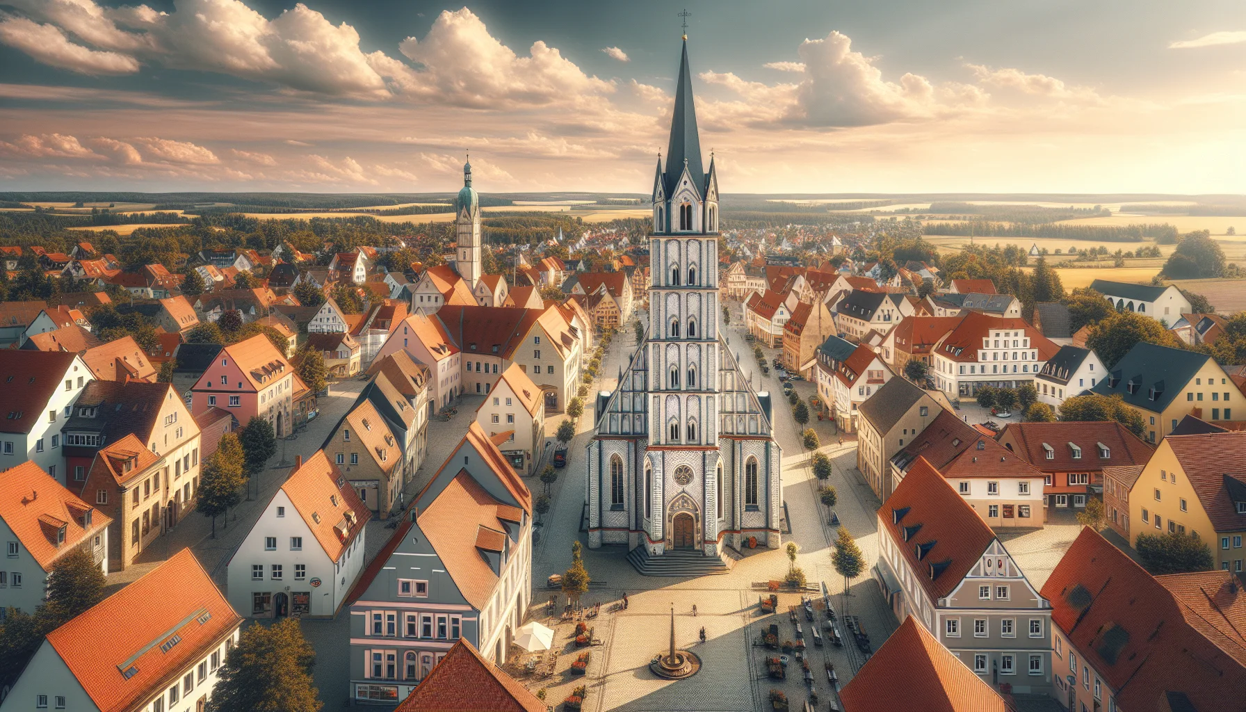 Stadtbild von Osterburg (Altmark)