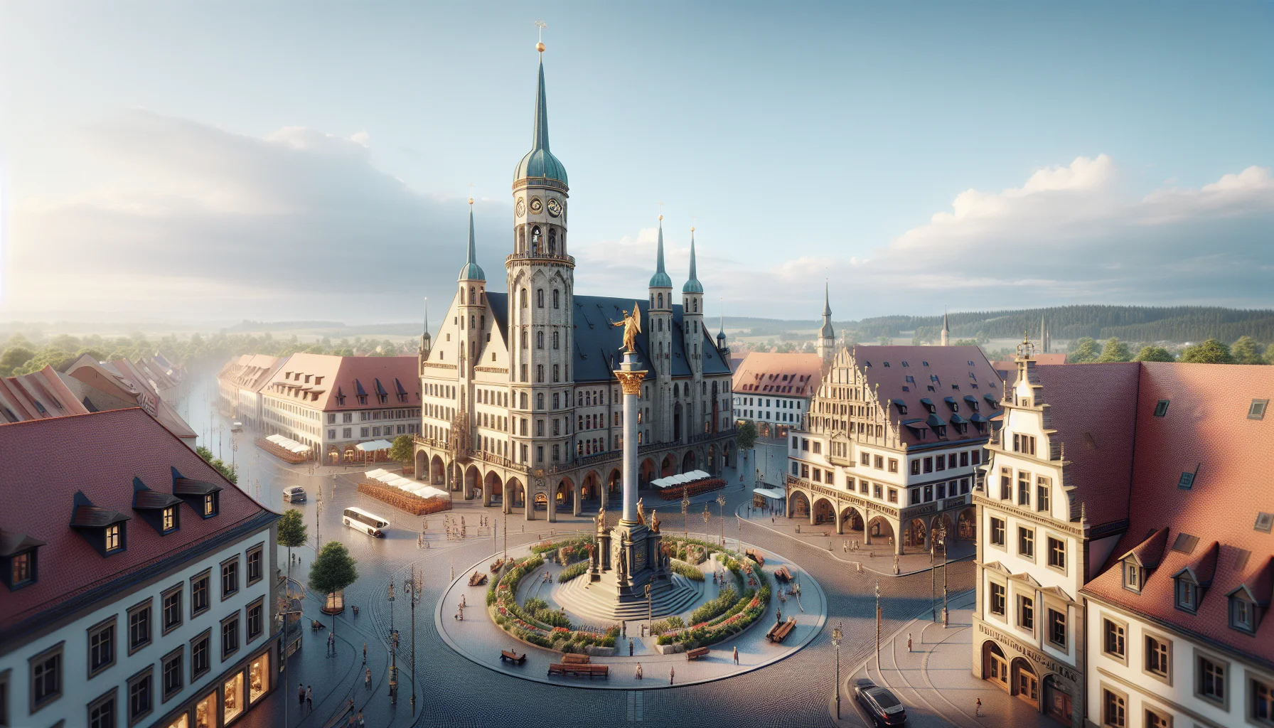 Stadtbild von Philippsburg