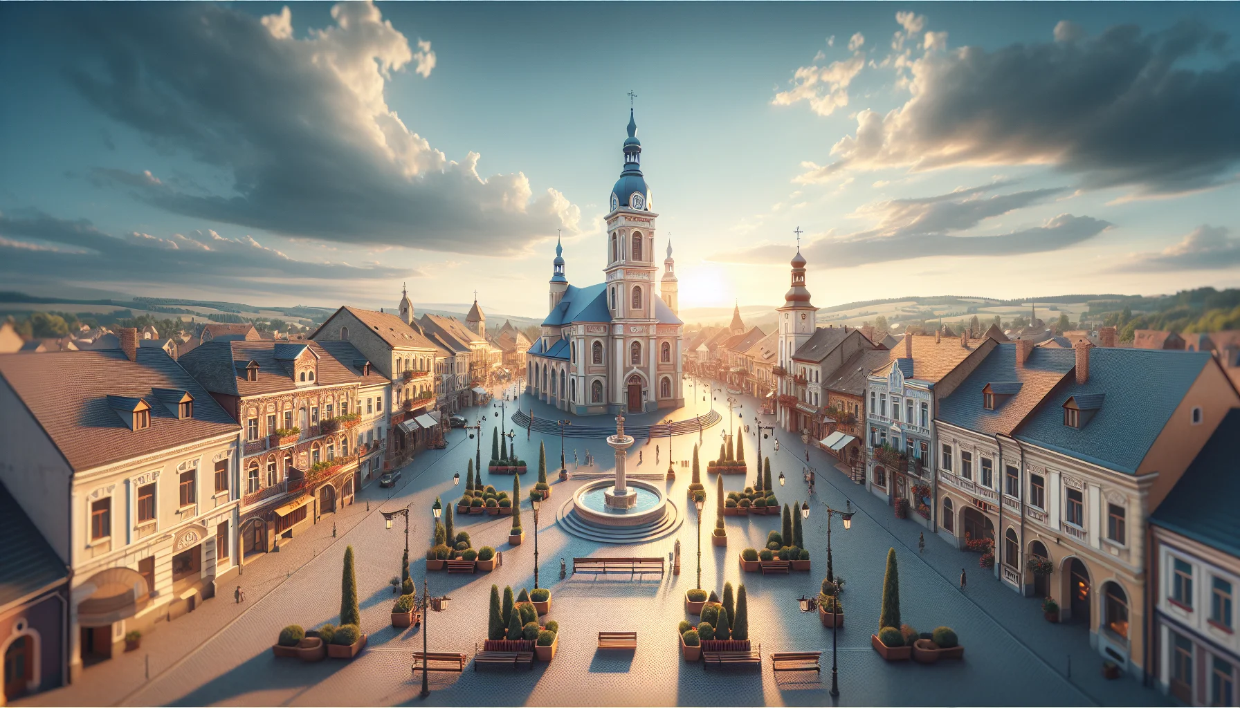 Stadtbild von Pulsnitz