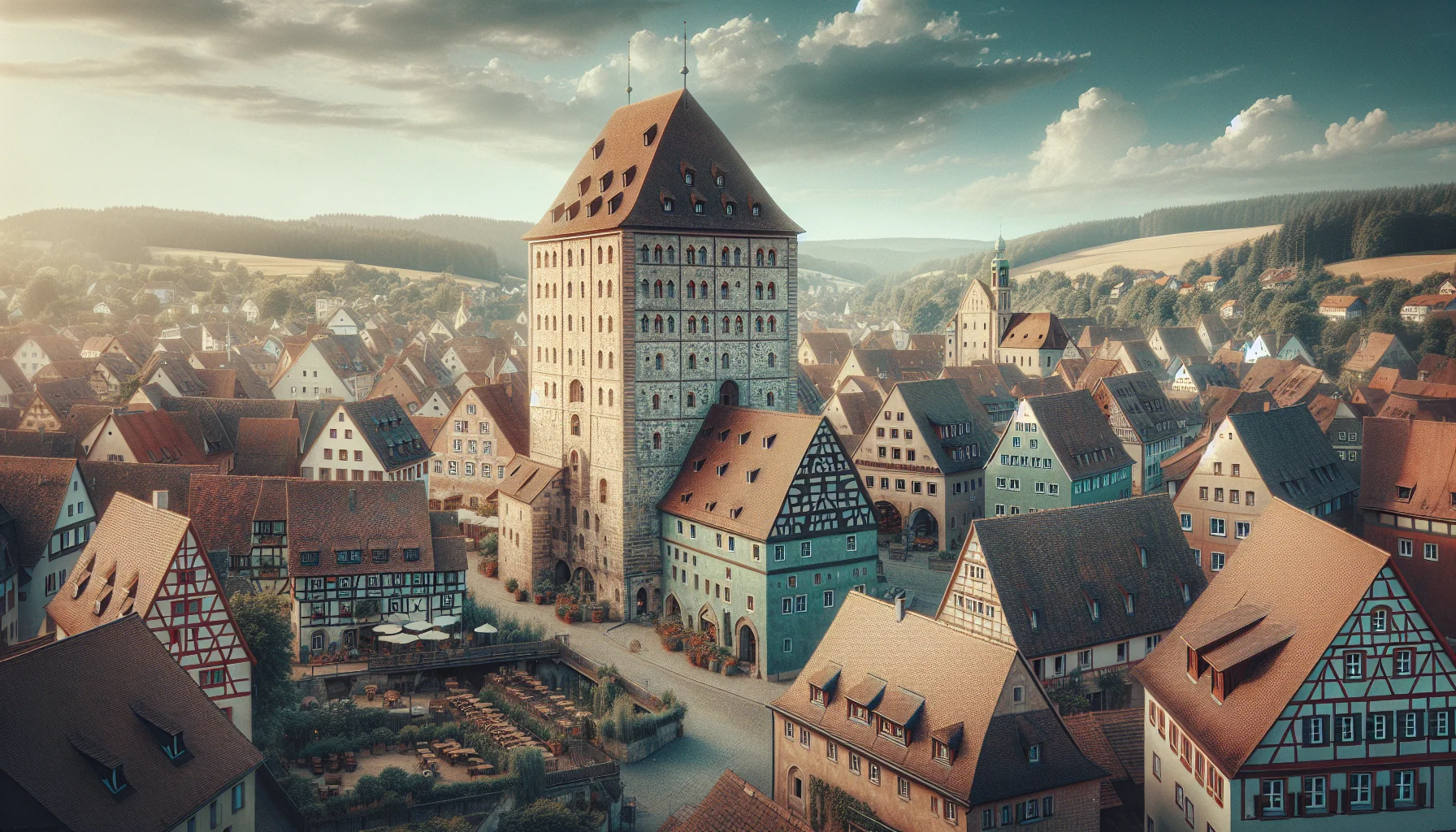 Stadtbild von Rosenfeld