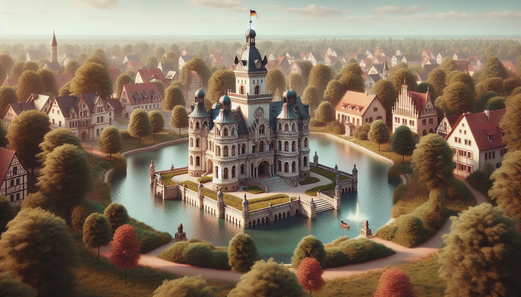 Stadtbild von Sachsenheim