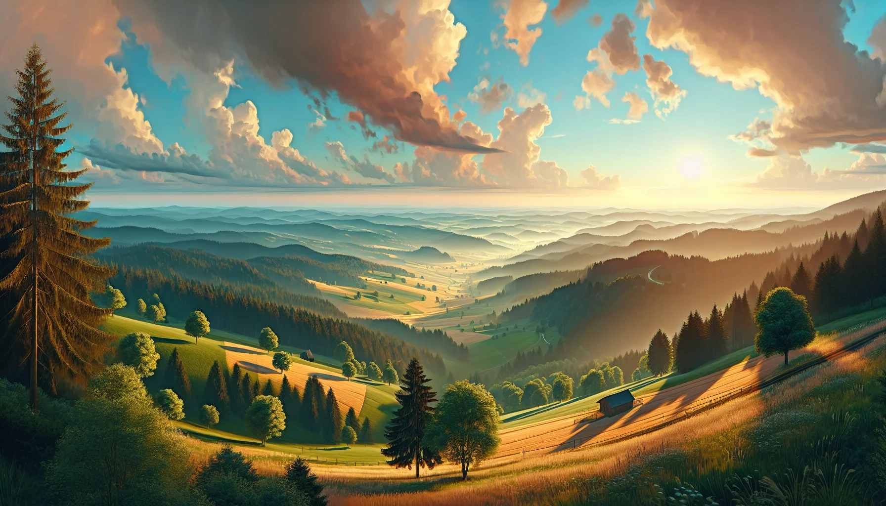 Stadtbild von Schopfloch