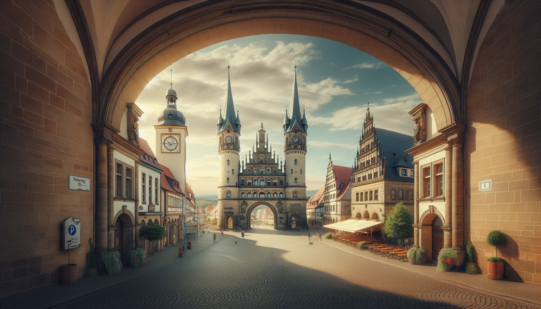 Stadtbild von Sömmerda