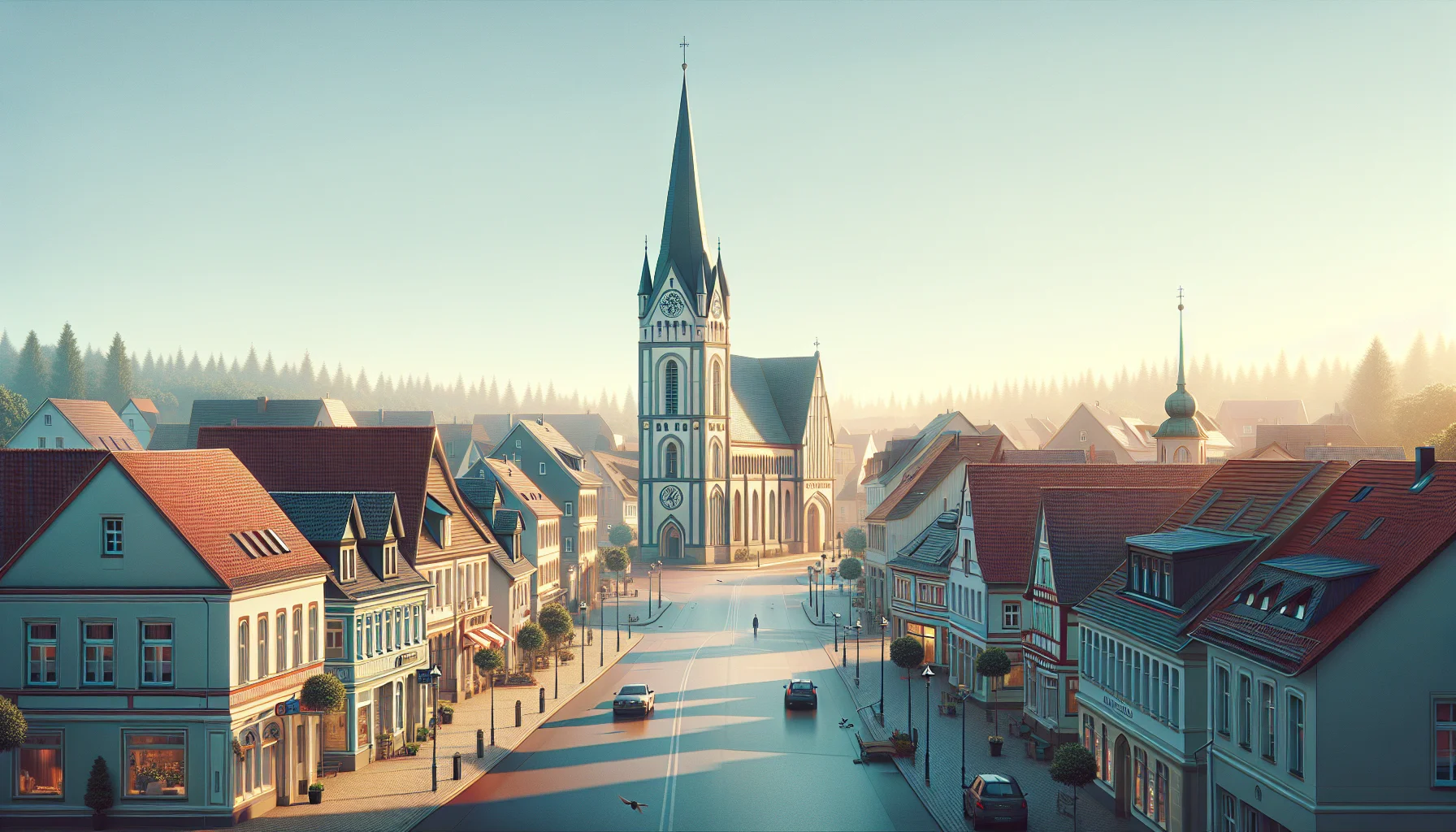 Stadtbild von Tostedt