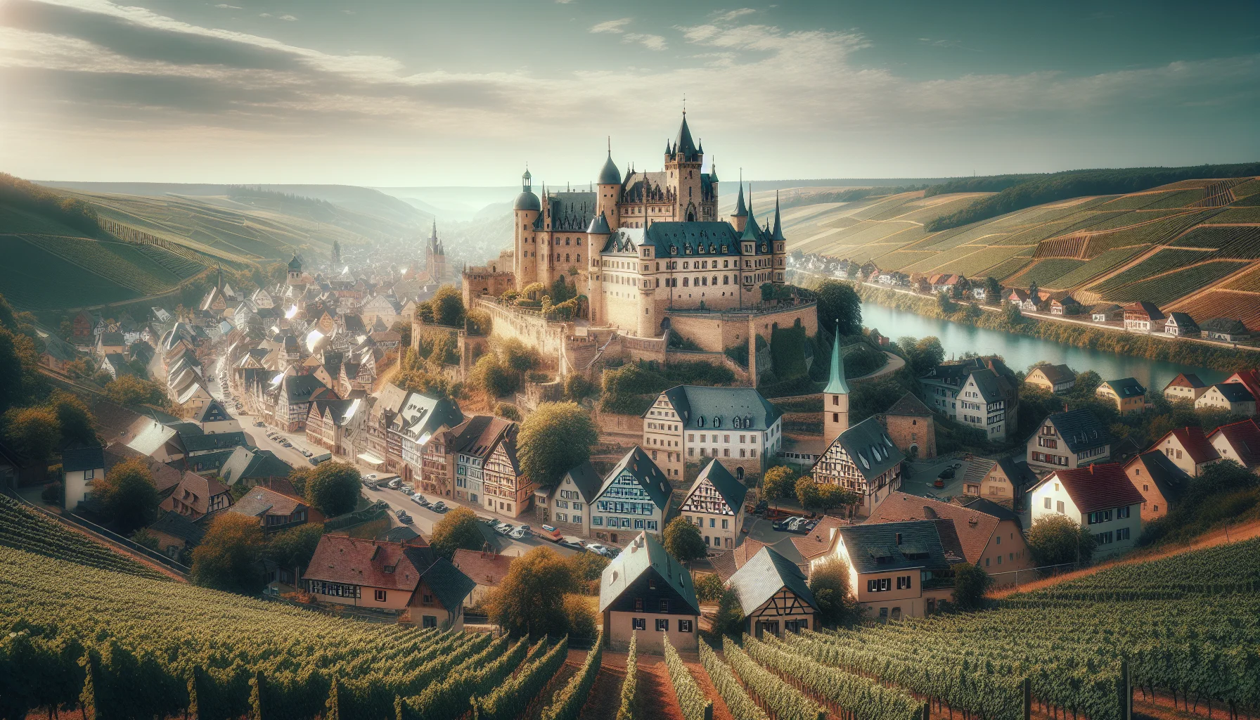 Stadtbild von Vaihingen