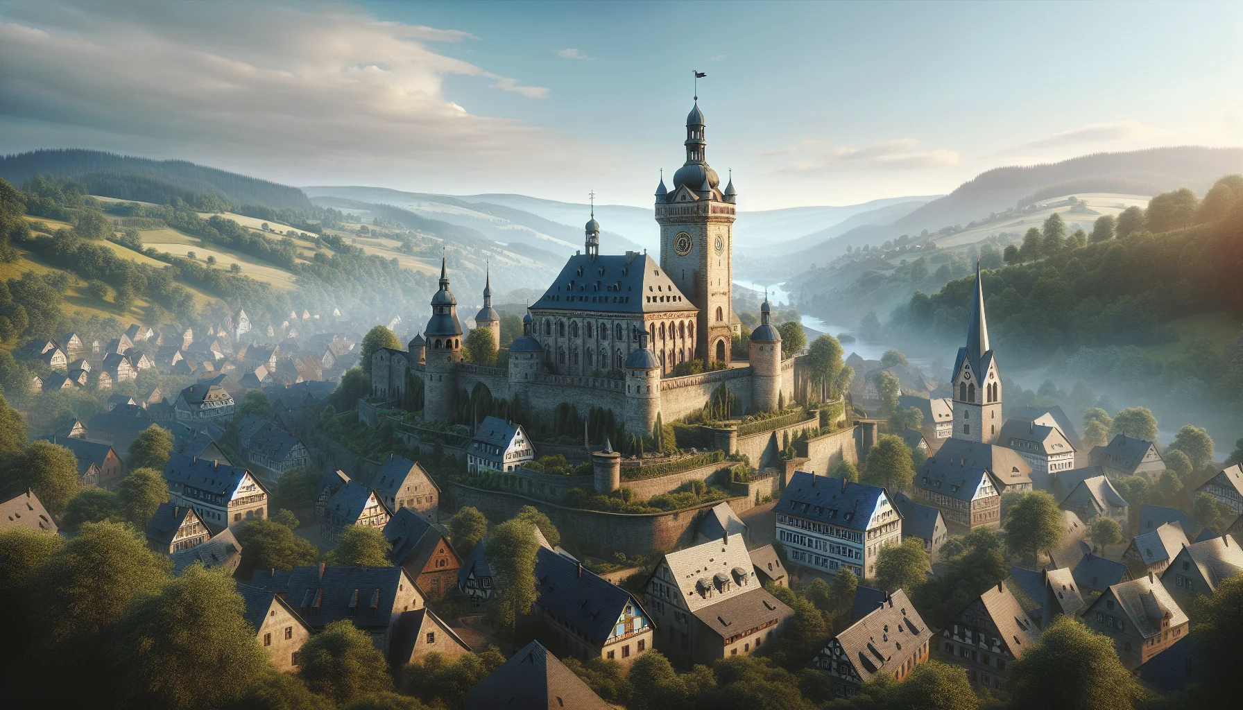 Stadtbild von Veringenstadt