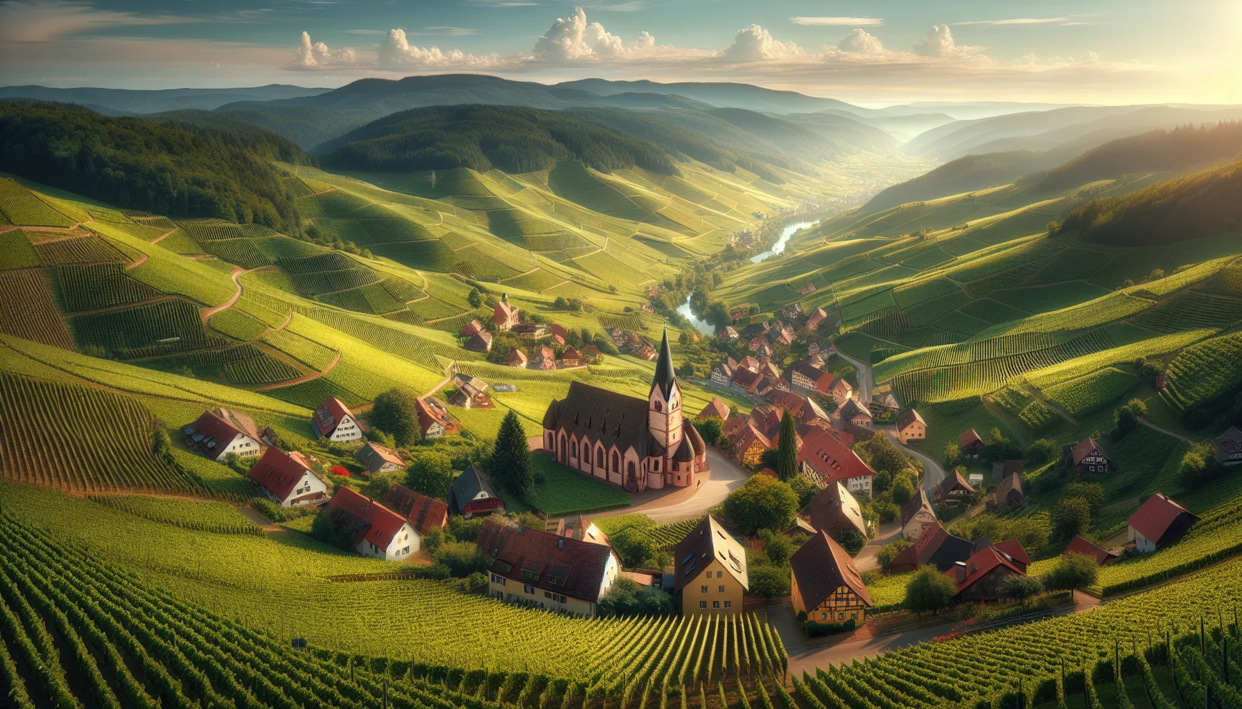 Stadtbild von Waldulm