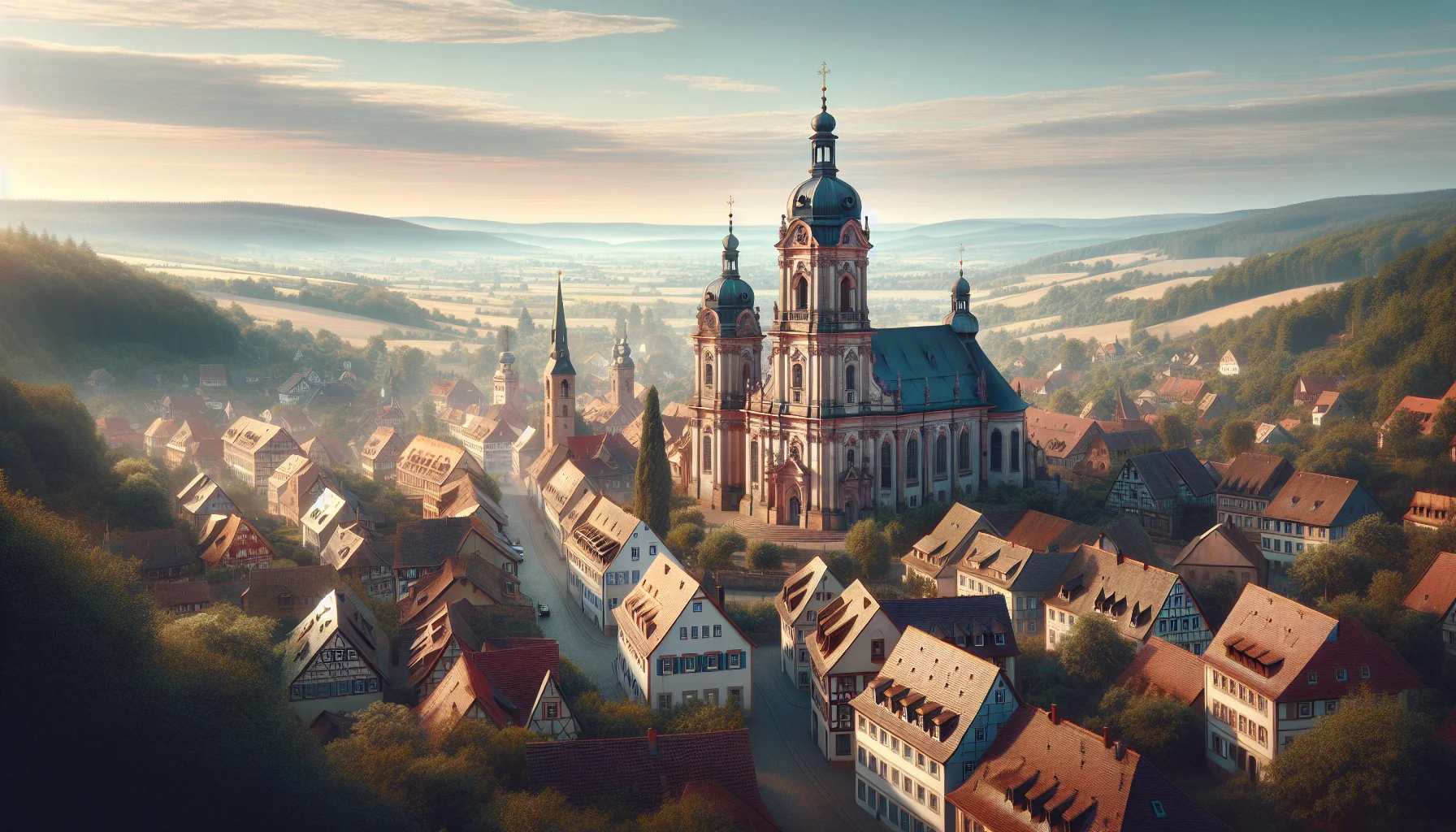 Stadtbild von Walldürn-Stadt