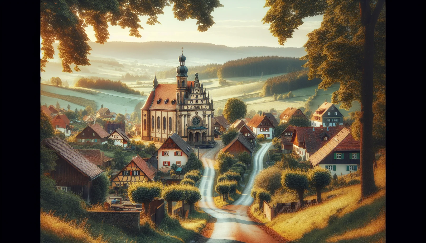 Stadtbild von Wallhausen