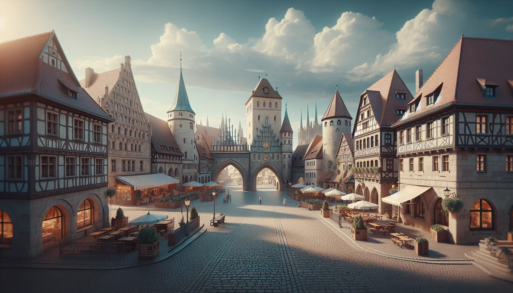 Stadtbild von Wangen