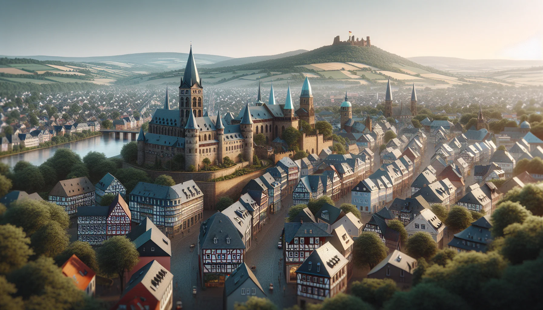 Stadtbild von Warburg