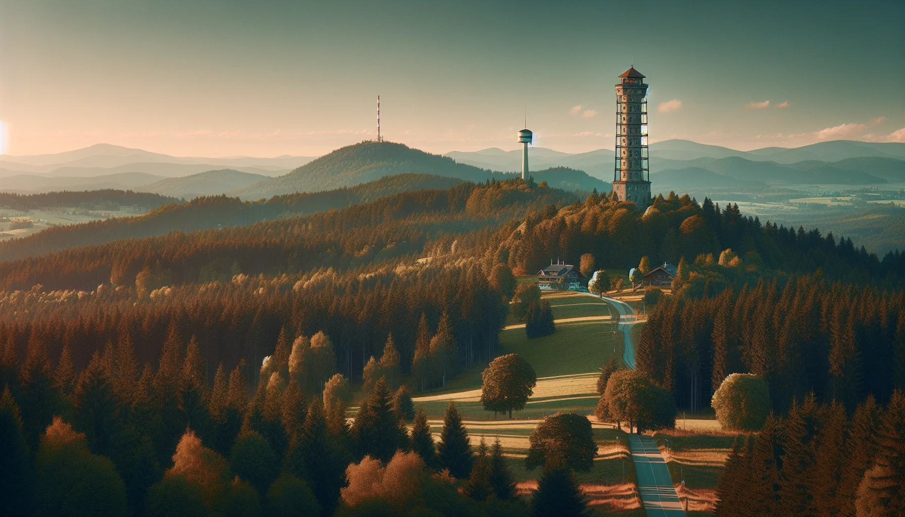 Stadtbild von Warngau