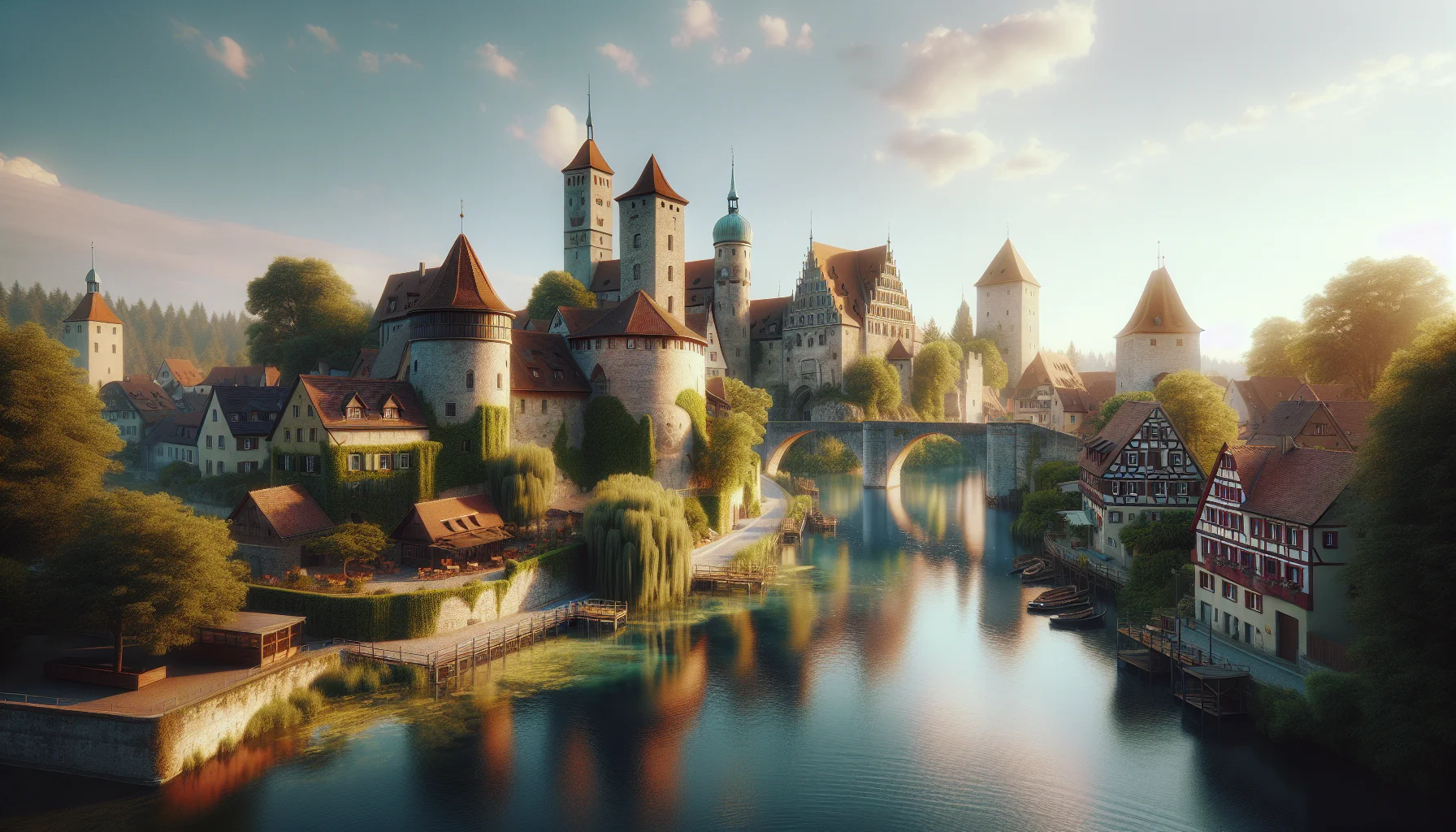 Stadtbild von Wassertrüdingen