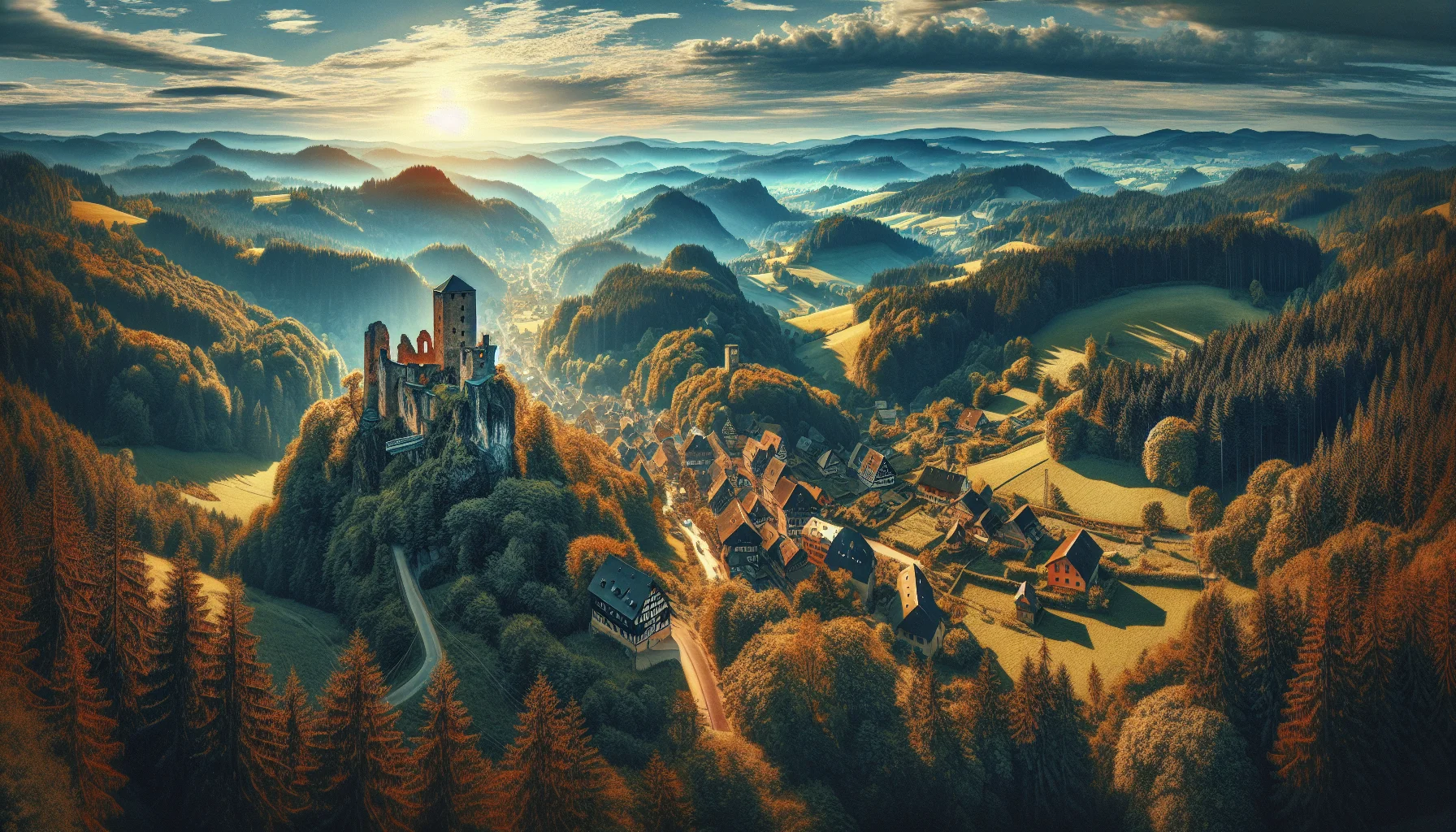 Stadtbild von Wehingen