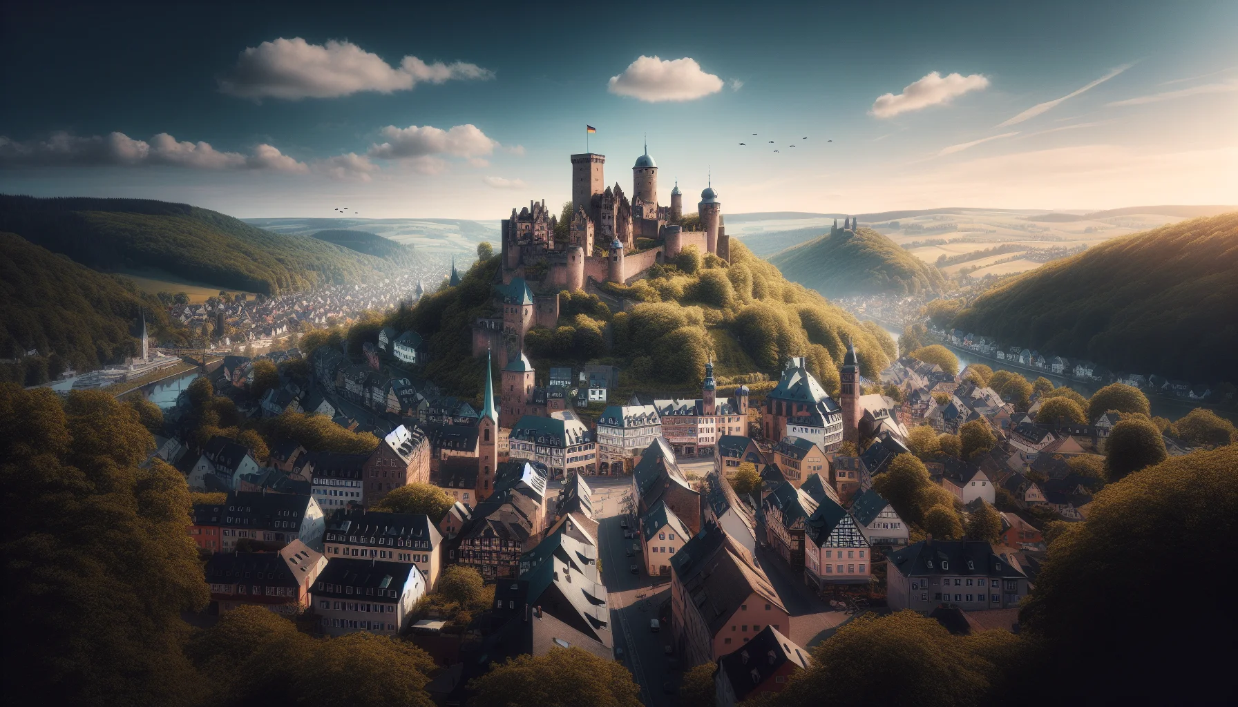 Stadtbild von Weinheim