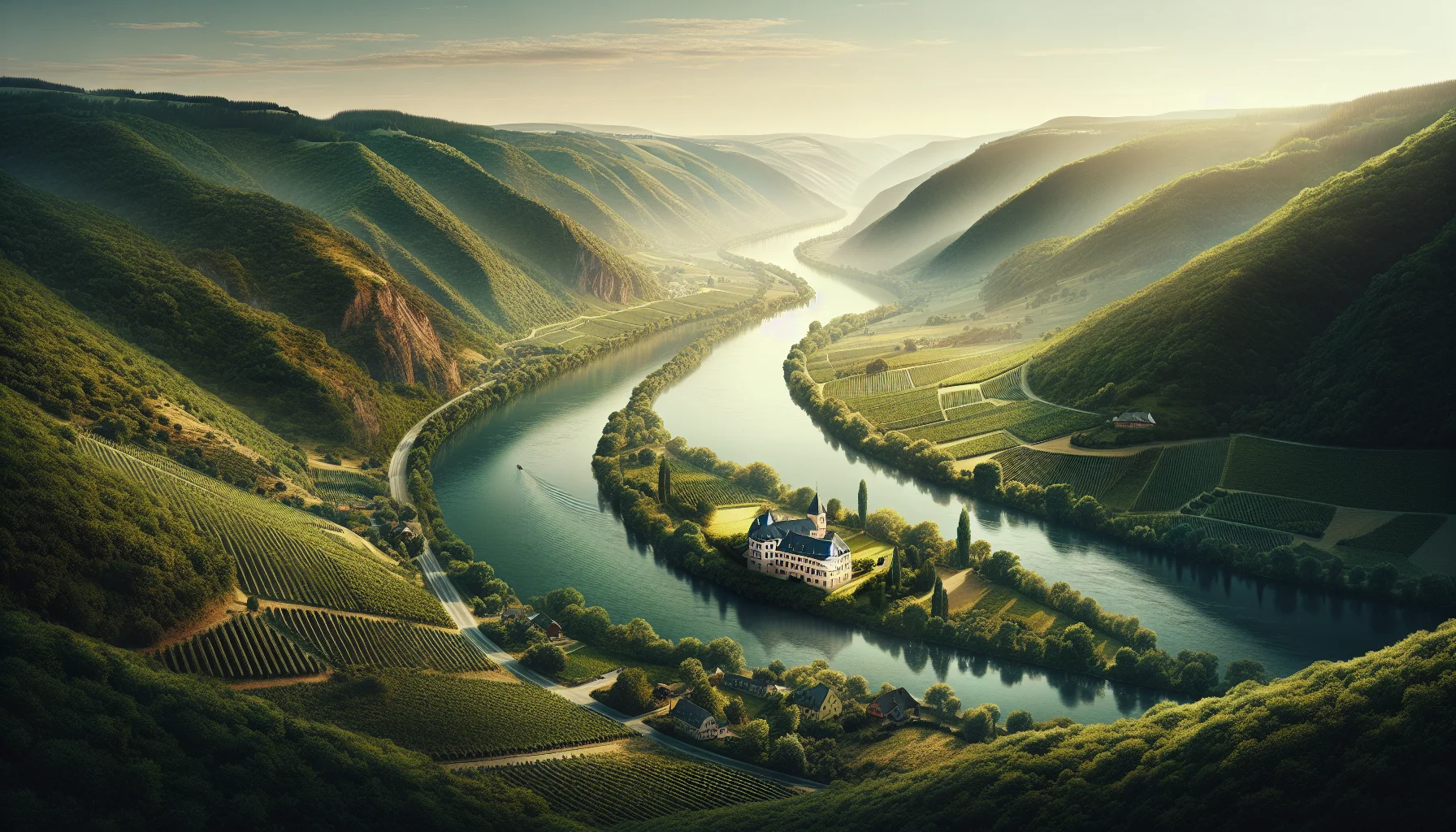 Stadtbild von Weißbach