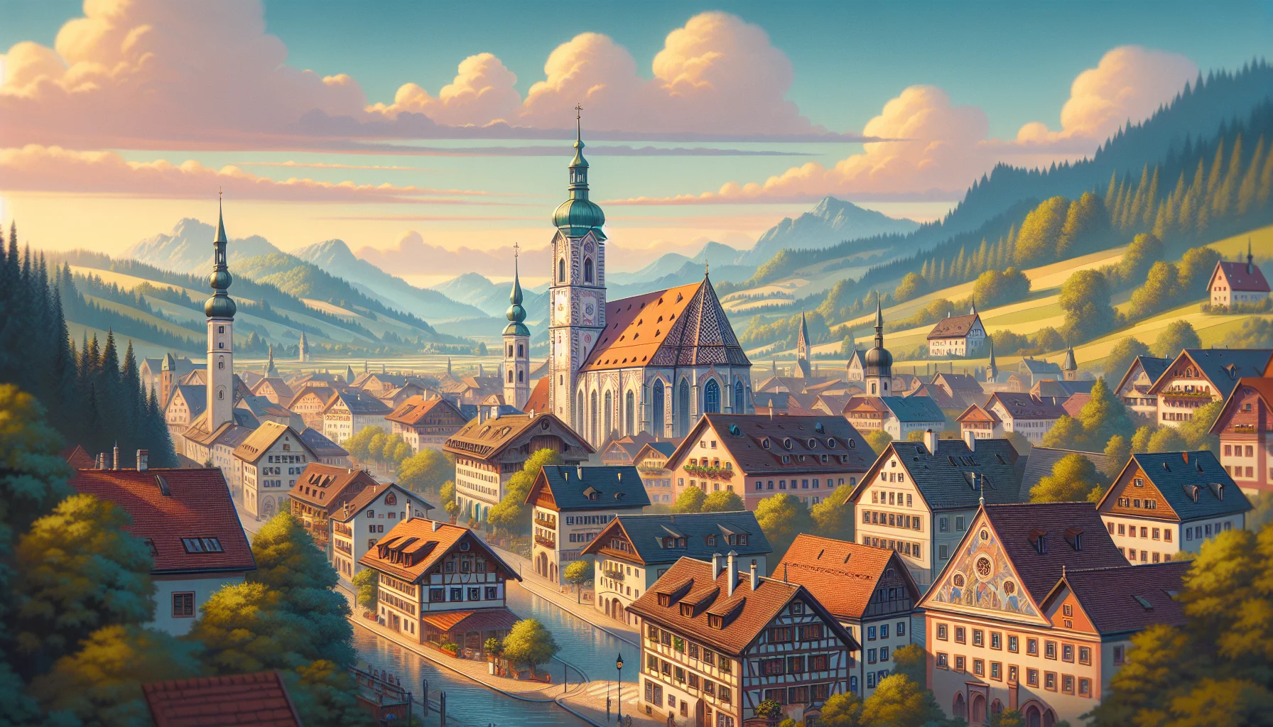 Stadtbild von Wendelstein