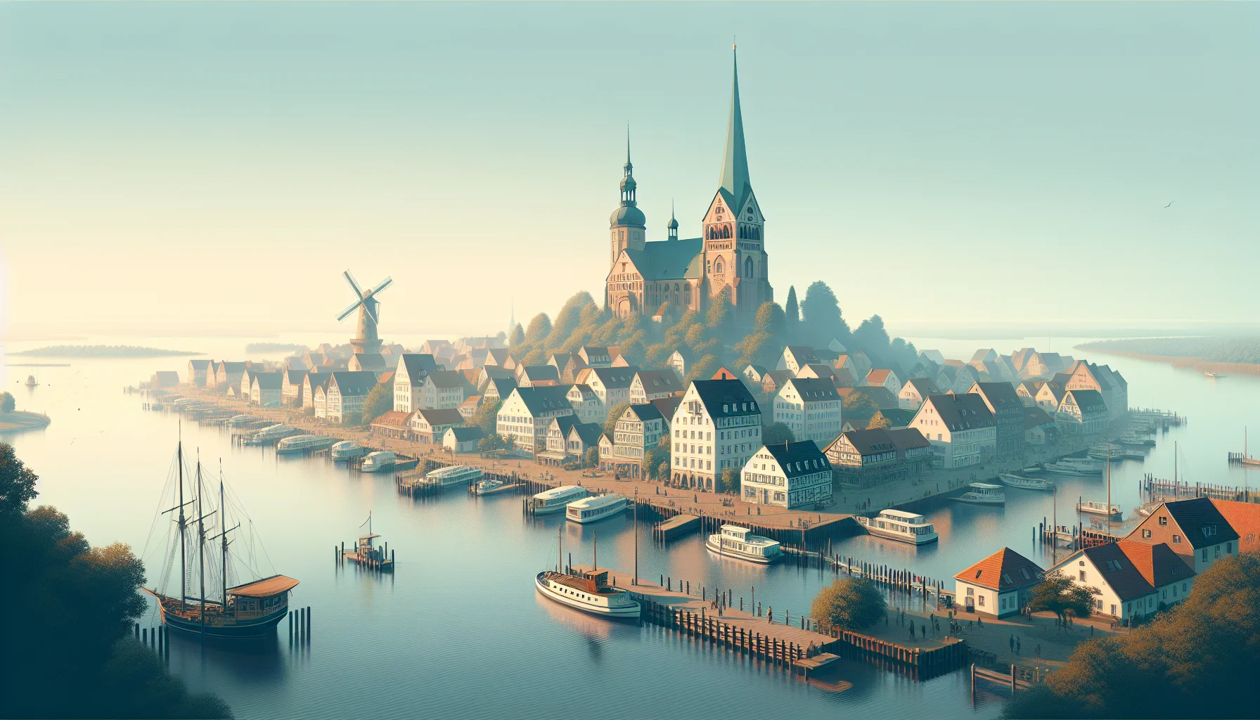 Stadtbild von Werder (Havel)