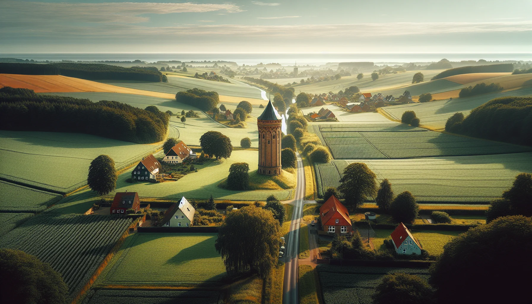 Stadtbild von Westerau