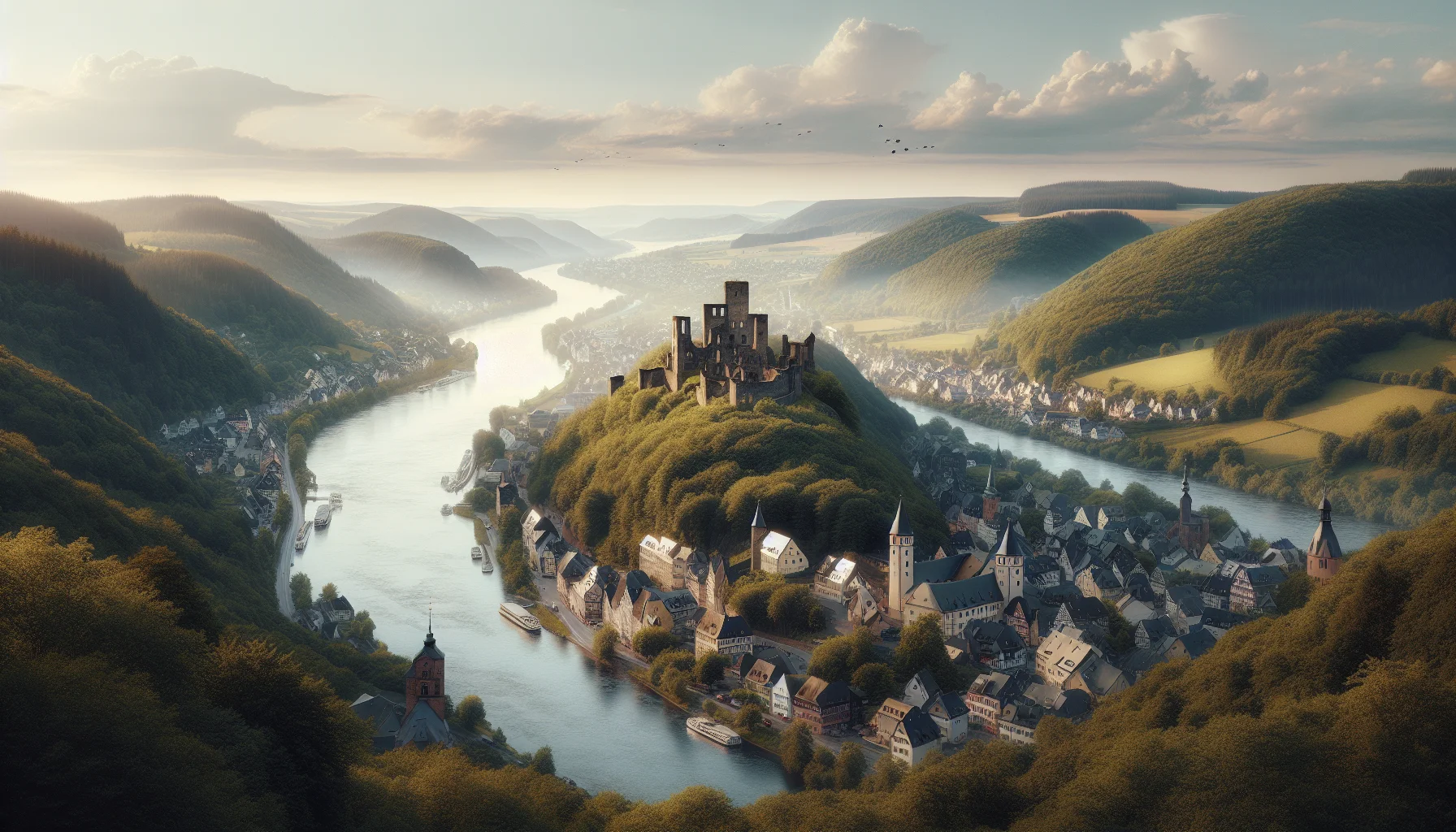 Stadtbild von Windeck