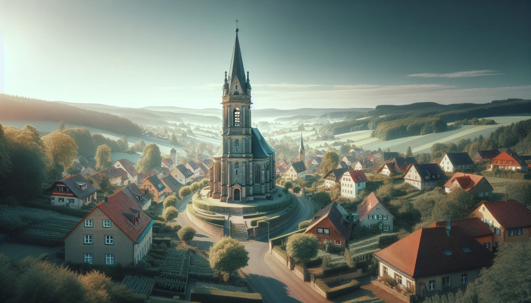 Stadtbild von Wössingen