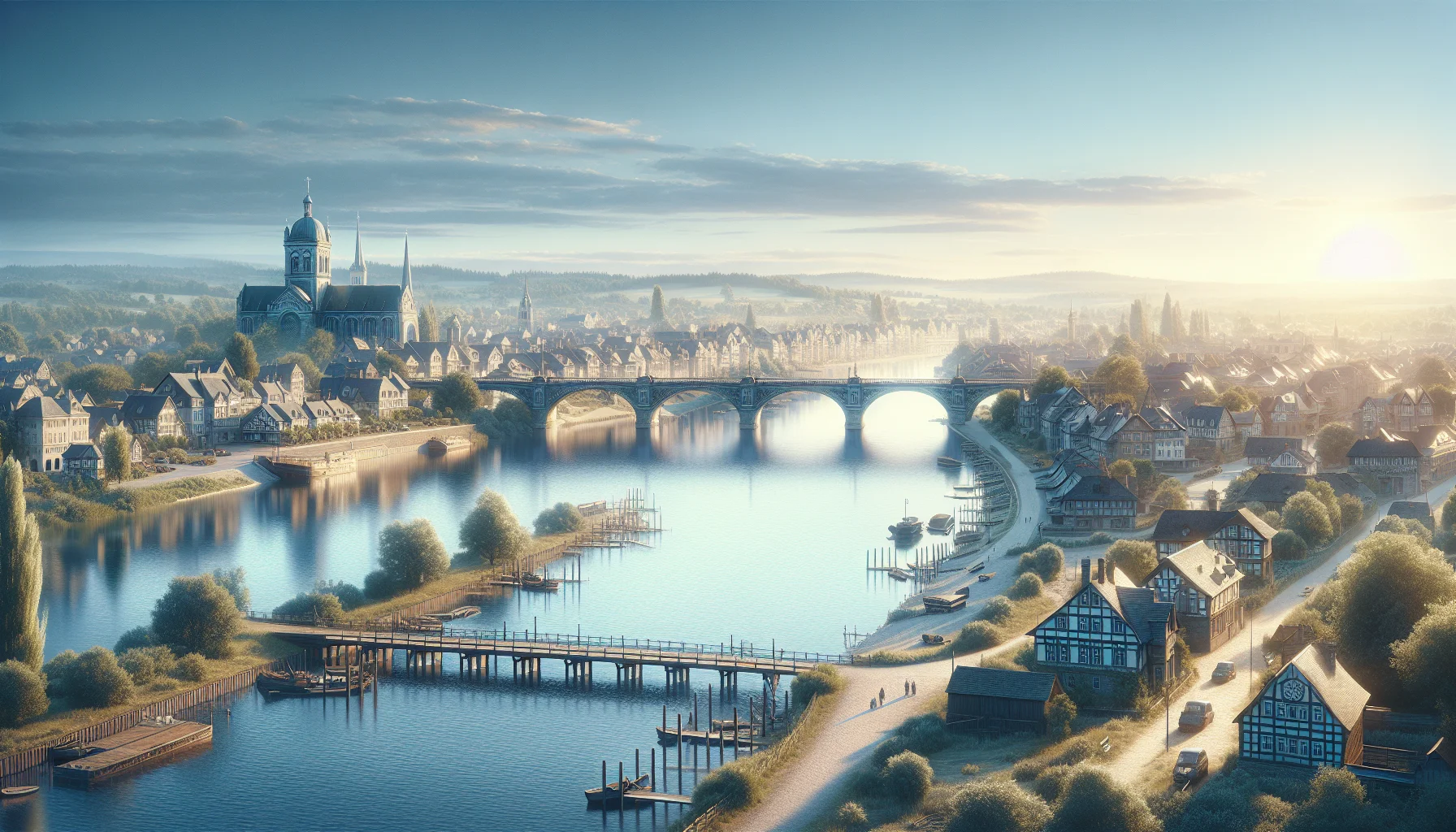 Stadtbild von Wolgast