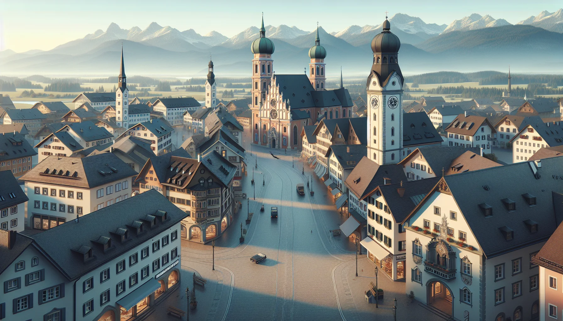 Stadtbild von Wolnzach