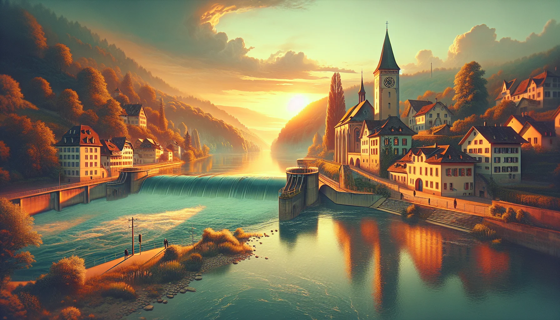 Stadtbild von Wyhlen