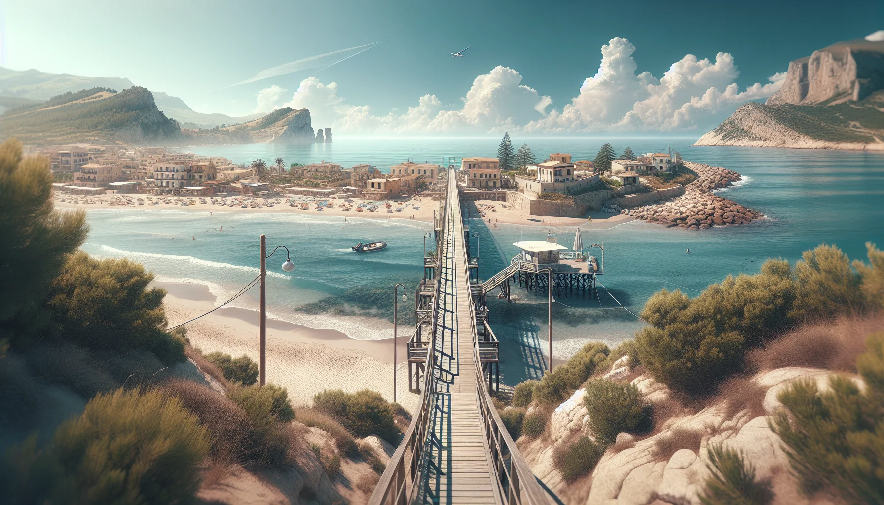 Stadtbild von Zingst