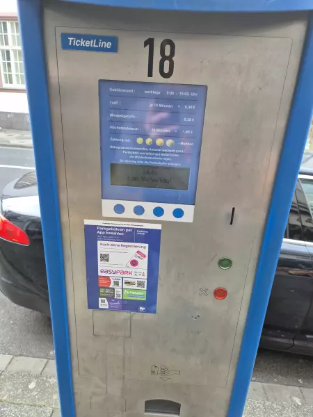 Parkautomat - Marktstraße, Mönchengladbach