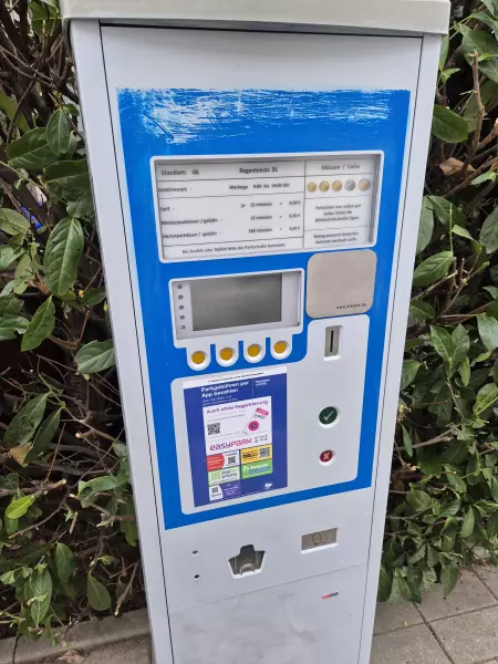 Parkautomat - Regentenstraße 26, Mönchengladbach