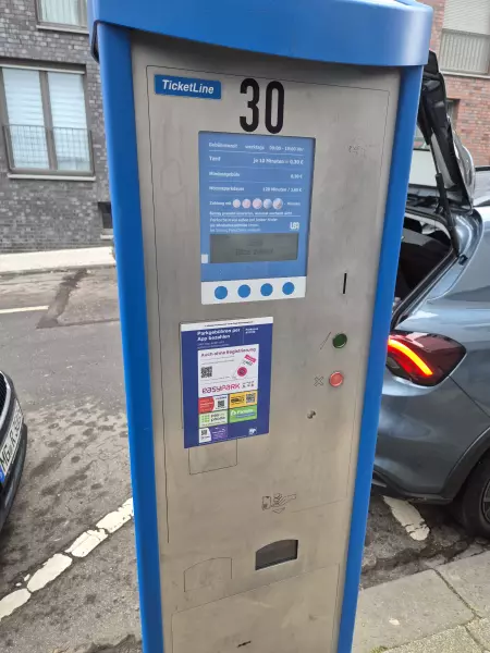 Parkautomat - Yorckstraße 7, Mönchengladbach