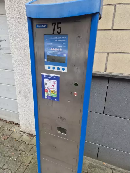 Parkautomat - Kleiststraße 5, Mönchengladbach