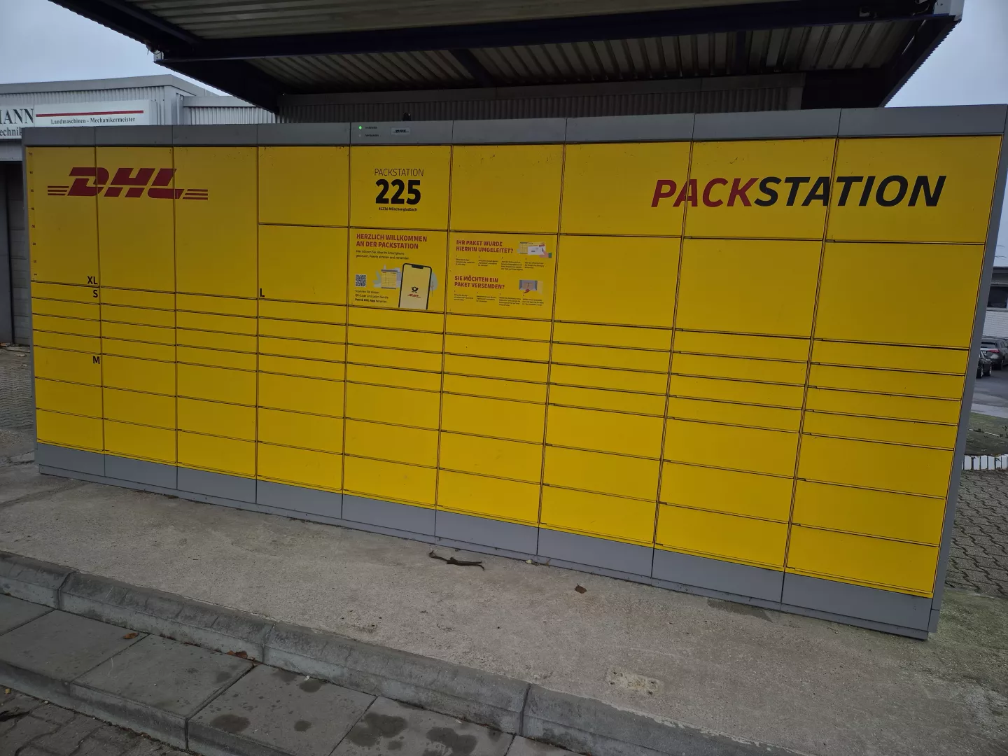 DHL Packstation 225 - Odenkirchener Straße, Mönchengladbach